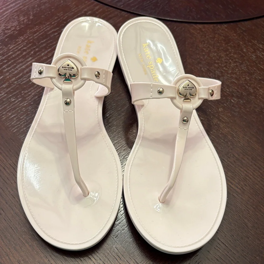 Kate Spade Women's White Sandals - Picture 1 of 2